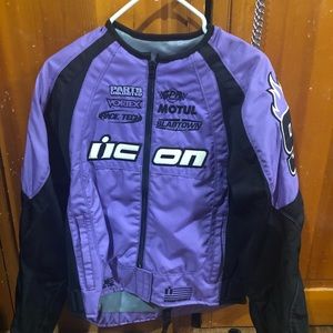 💯 Authentic Icon Women Contra Motorcycle jacket